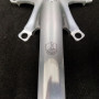 Platos y bielas rectos N.O.S "CAMPAGNOLO CROCE D'AUNE 172.5 mm" (Ref 939)