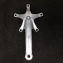 Platos y bielas rectos N.O.S "CAMPAGNOLO CROCE D'AUNE 172.5 mm" (Ref 939)