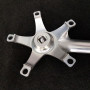 Platos y bielas rectos N.O.S "CAMPAGNOLO CROCE D'AUNE 172.5 mm" (Ref 939)