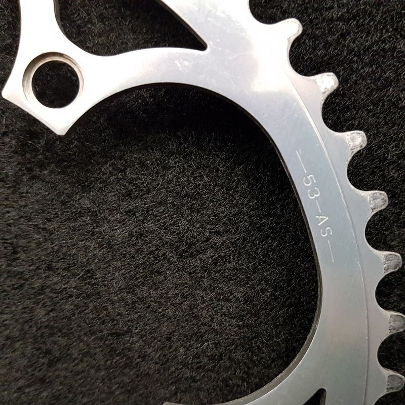 Kettenblatt "CAMPAGNOLO RECORD" 53d BCD 135 (Ref 1589)