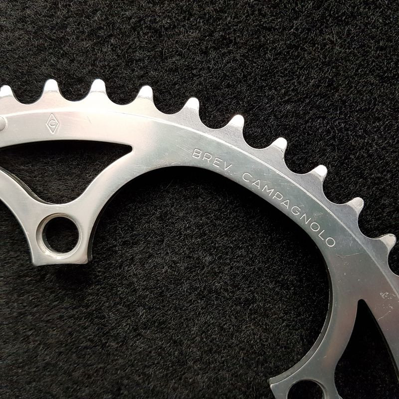 CAMPAGNOLO RECORD" plato 53d BCD 135 (Ref 1609)