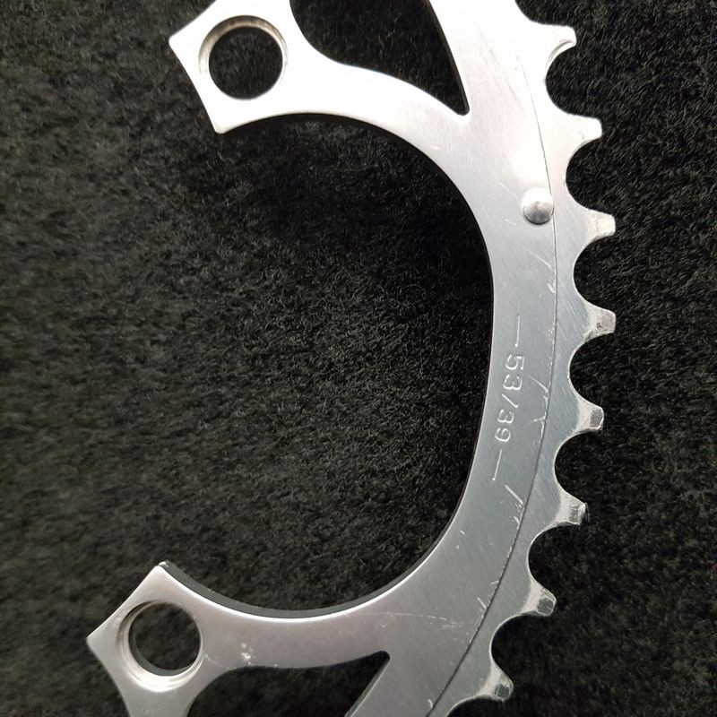 Piatto "CAMPAGNOLO RECORD" 53d BCD 135 (rif. 1628)