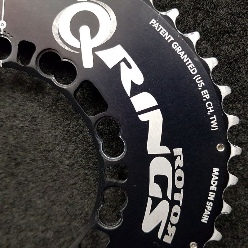 ROTOR Q RINGS AERO" chainring 50d BCD 110 (Ref 1657)