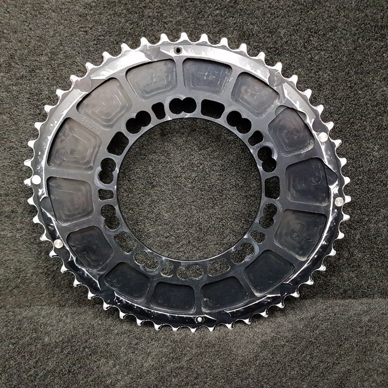 ROTOR Q RINGS AERO" chainring 50d BCD 110 (Ref 1657)