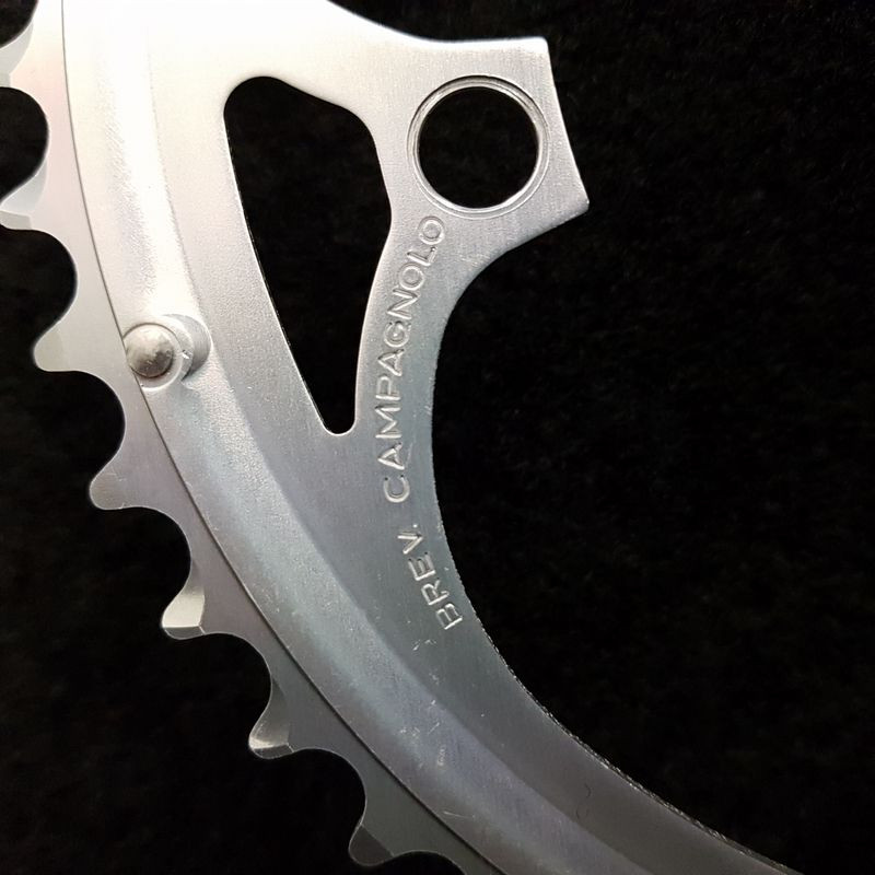 CAMPAGNOLO 10 SPEED EXA DRIVE" 53d BCD 135 N.O.S chainring (Ref 1630)