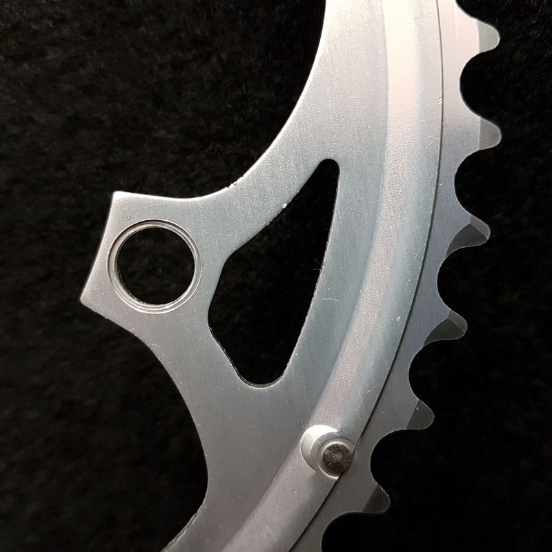 CAMPAGNOLO 10 SPEED EXA DRIVE" 53d BCD 135 N.O.S chainring (Ref 1630)