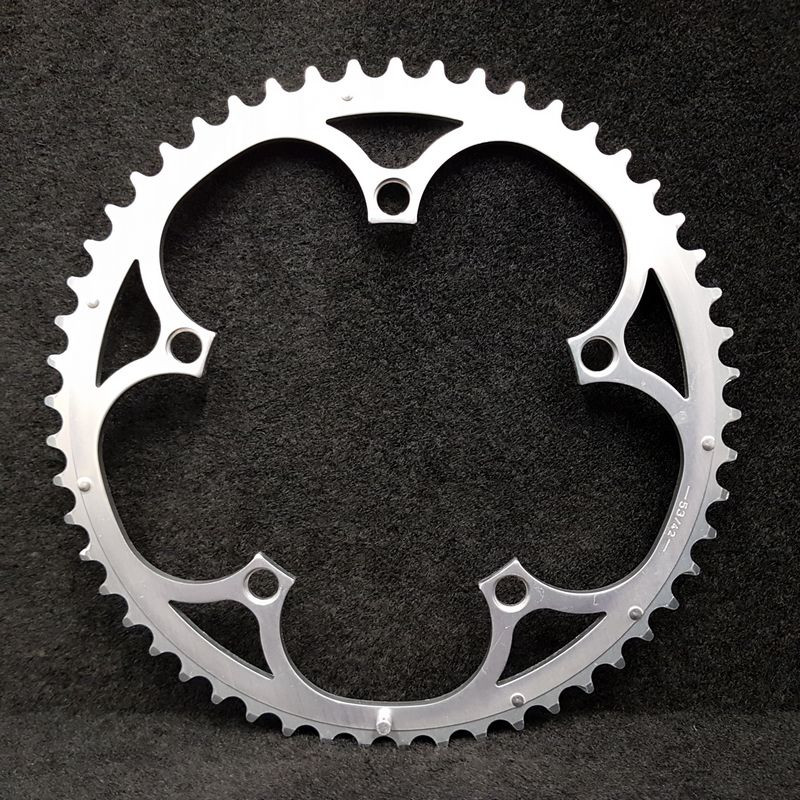 CAMPAGNOLO RECORD" N.O.S chainring 53d BCD 135 (Ref 1634)