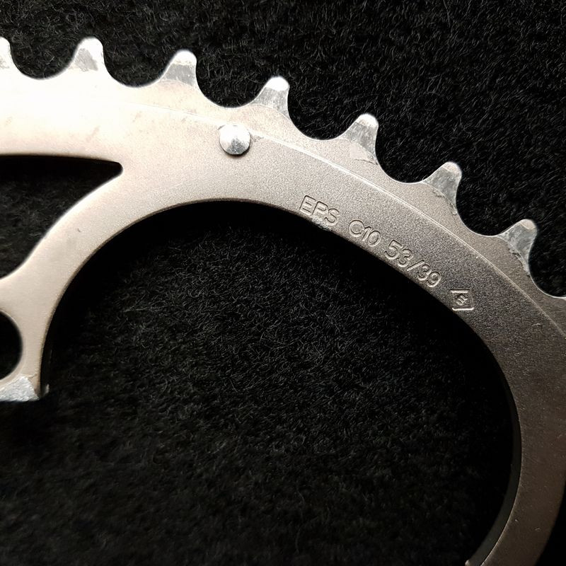 Piatto "CAMPAGNOLO SUPER RECORD" 53d BCD 135 (rif. 1639)