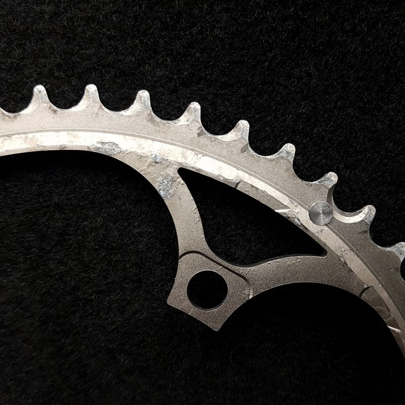Piatto "CAMPAGNOLO SUPER RECORD" 53d BCD 135 (rif. 1639)