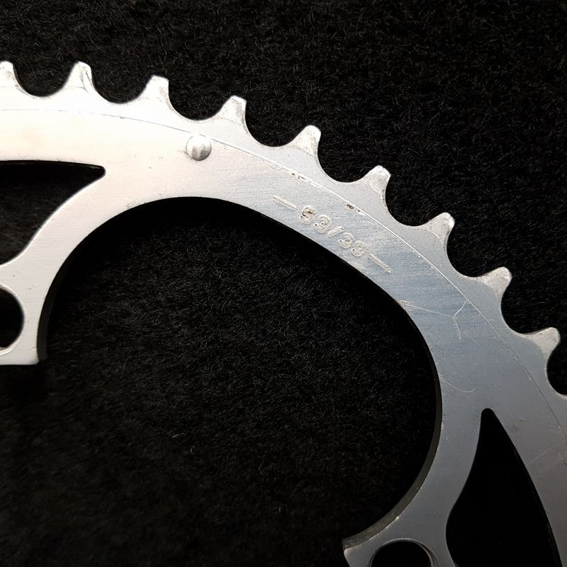 CAMPAGNOLO" plato 53d BCD 135 (Ref 1645)