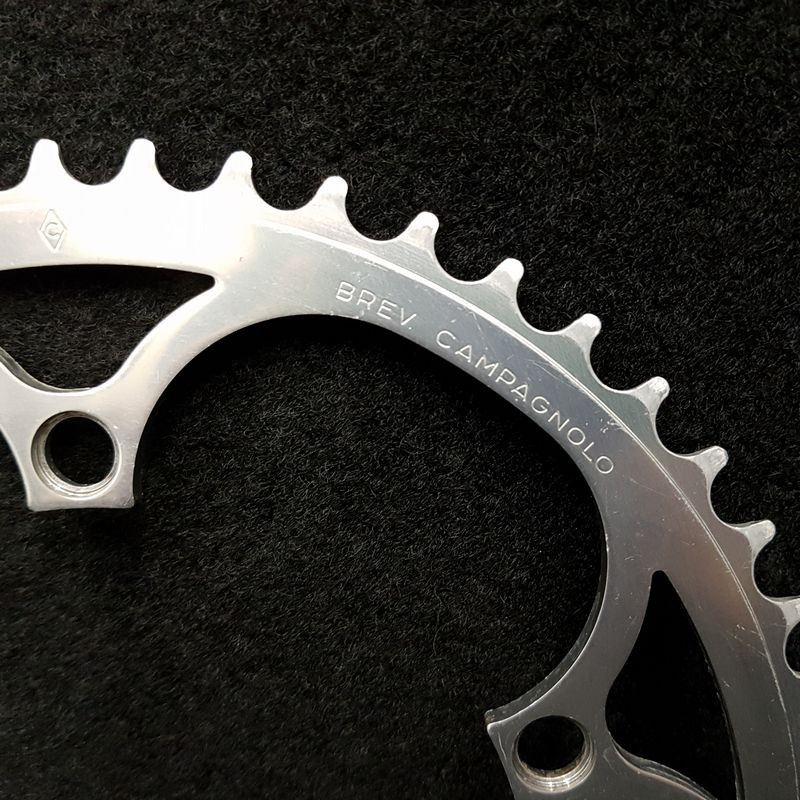 CAMPAGNOLO RECORD" plato 53d BCD 135 (Ref 1646)