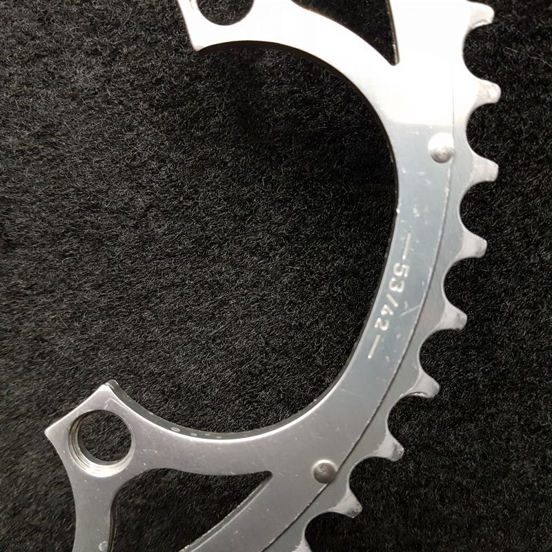 CAMPAGNOLO RECORD" plato 53d BCD 135 (Ref 1646)