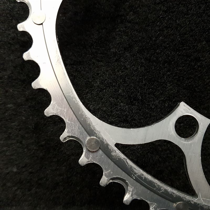 CAMPAGNOLO RECORD" plato 53d BCD 135 (Ref 1646)