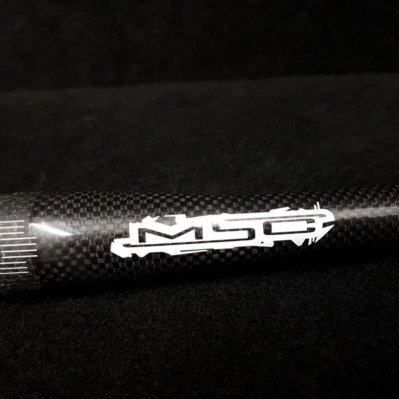 Manubrio per mountain bike "MSC CARBON 590 mm" (Ref 125)