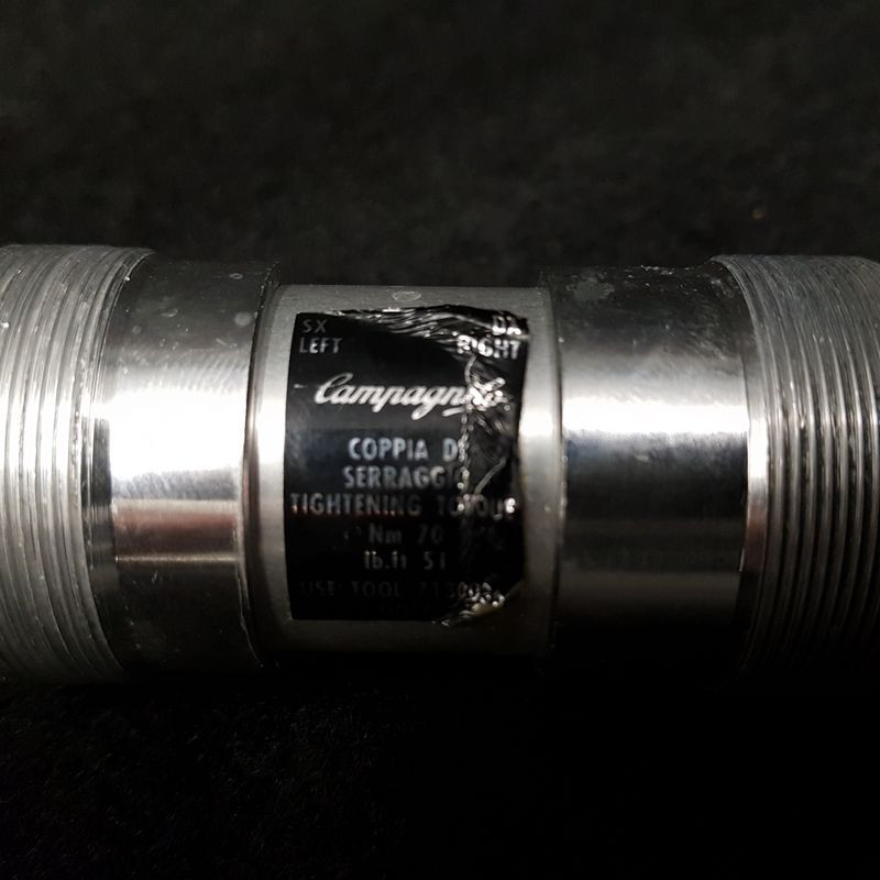 Eje pedalier "CAMPAGNOLO VELOCE" 111 mm ITA 36 x 24 Tpi (Ref 538)