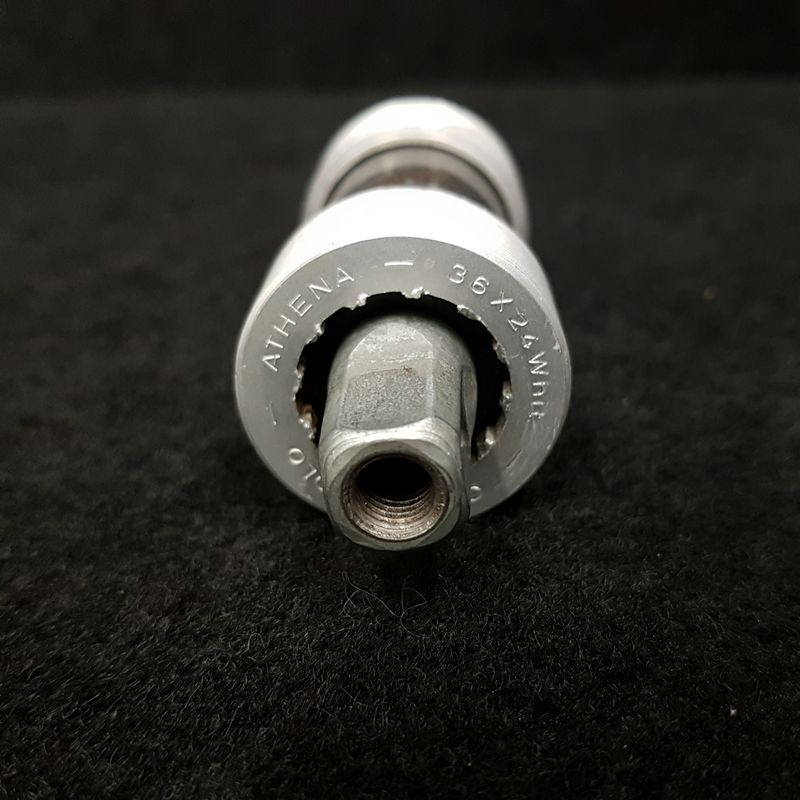 Tretlagerachse "CAMPAGNOLO ATHENA" 111 mm ITA 36 x 24 (Ref 539)
