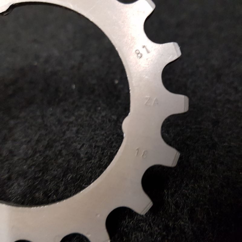 Ritzel Aluminium "Maillard ZA" 18d (Ref 116)