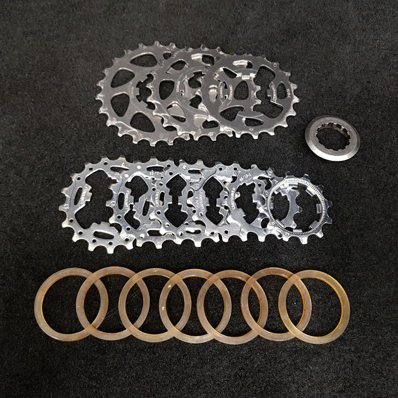 Cassetta "CAMPAGNOLO RECORD TITANIUM" 9V 12/23 (Ref 414)
