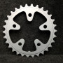 SHIMANO" 30d BCD 74 chainring (Ref 1697)