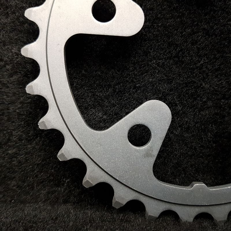 SHIMANO" 30d BCD 74 chainring (Ref 1697)