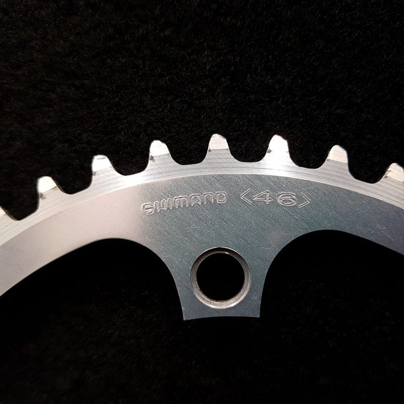 Kettenblatt "SHIMANO DURA ACE" 46d BCD 130 (Ref 1717)