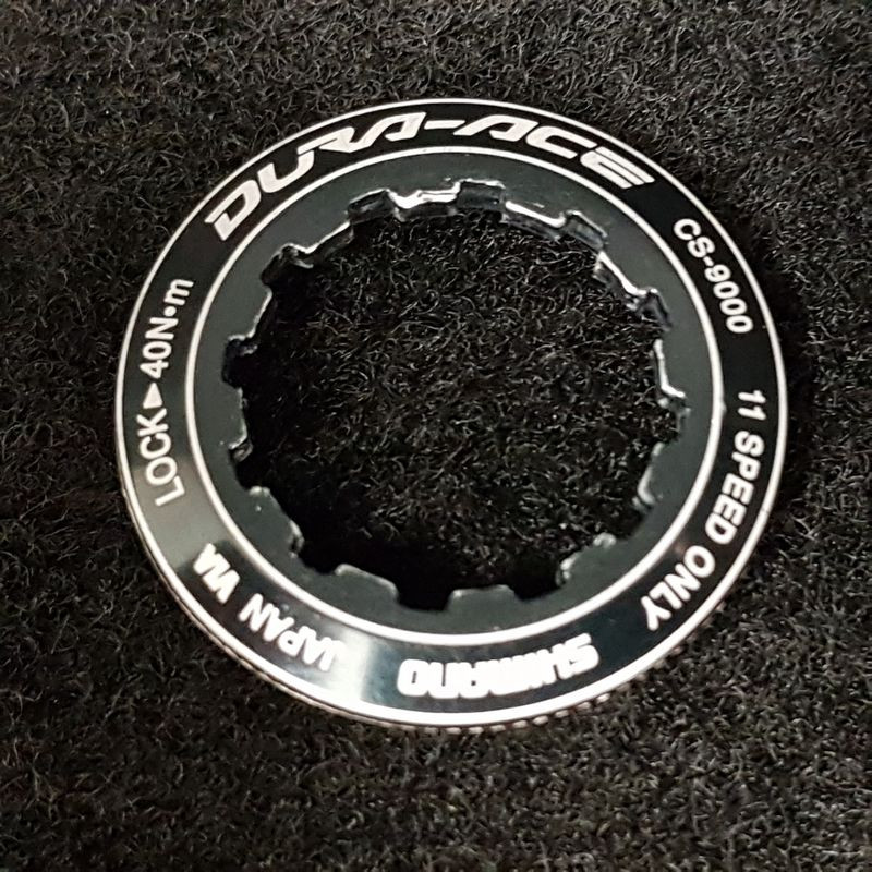 SHIMANO DURA ACE CS-9000" cassette clamping nut (Ref 09)