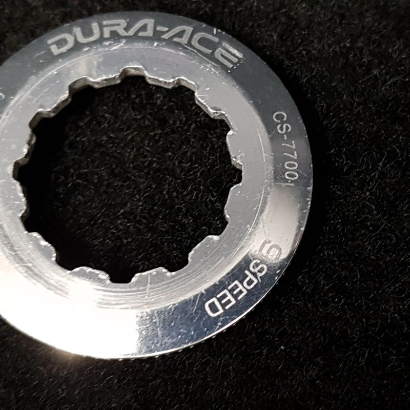 Tuerca de apriete de cassette "SHIMANO DURA ACE CS-7700" (Ref 10)