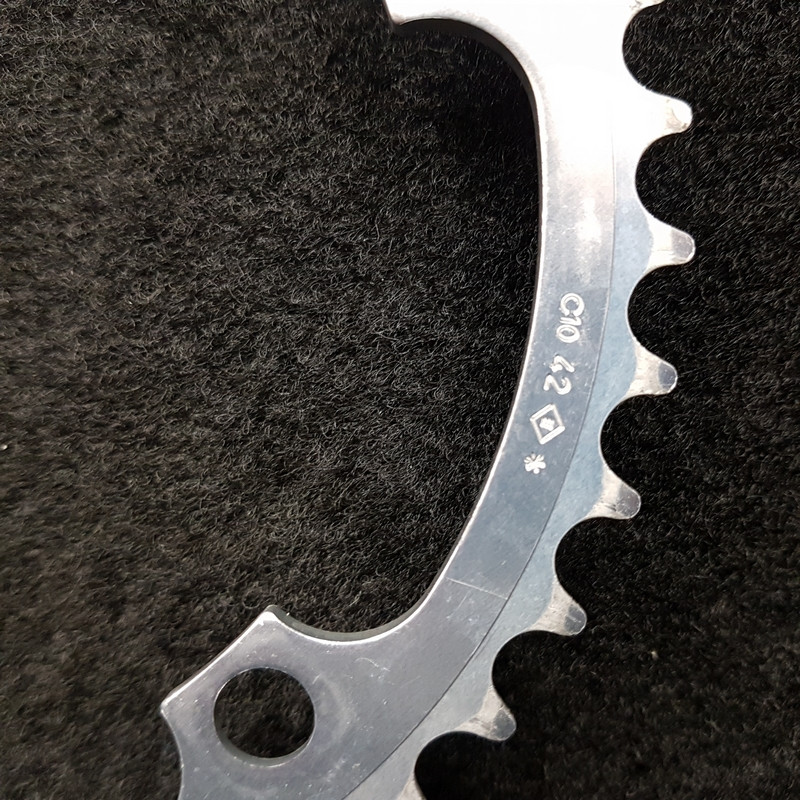 Kettenblatt "CAMPAGNOLO RECORD" 42d BCD 135 (Ref 1755)