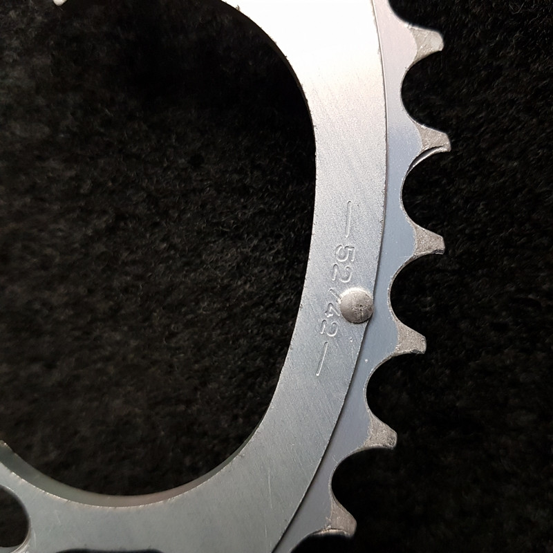 Bandeja "CAMPAGNOLO" 52d BCD 135 (Ref 1759)