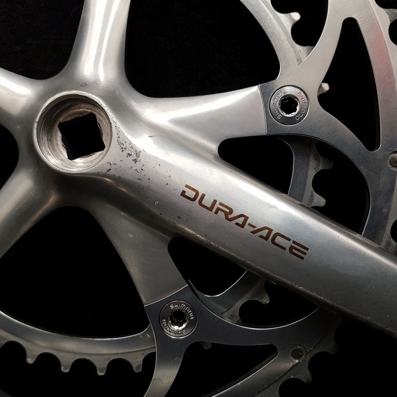 Platos y bielas SHIMANO DURA ACE 7410" 175 mm (Ref 945)