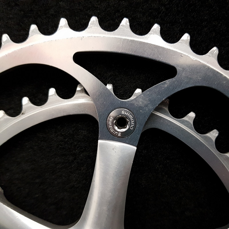 Platos y bielas SHIMANO DURA ACE 7410" 175 mm (Ref 945)