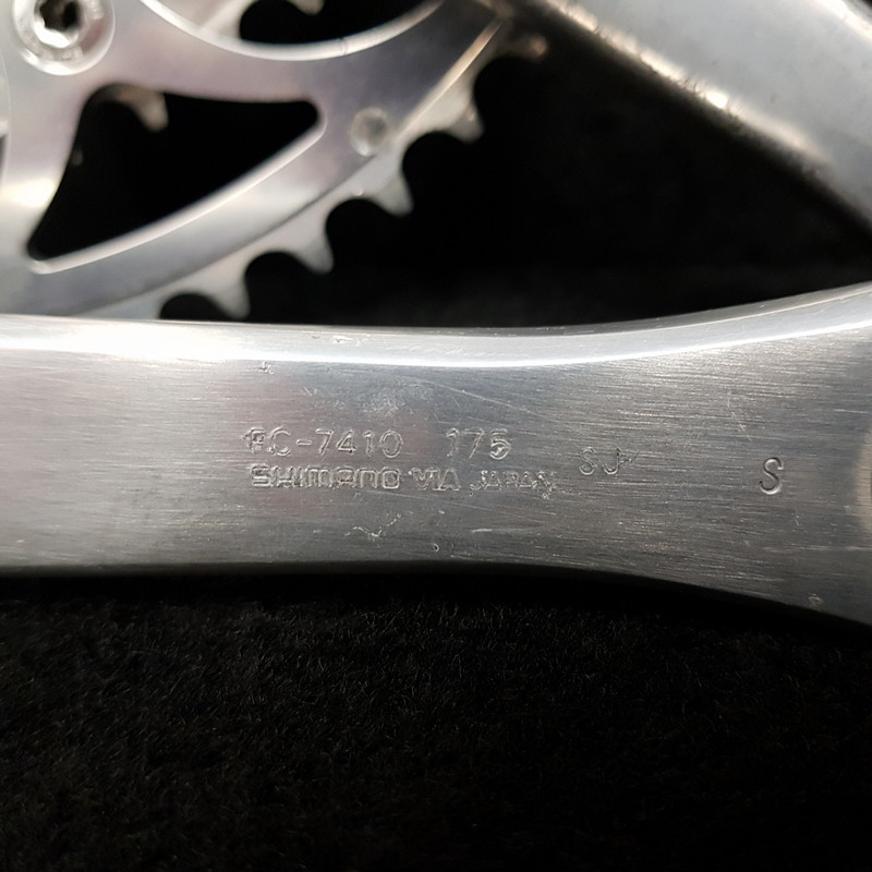 Platos y bielas SHIMANO DURA ACE 7410" 175 mm (Ref 945)
