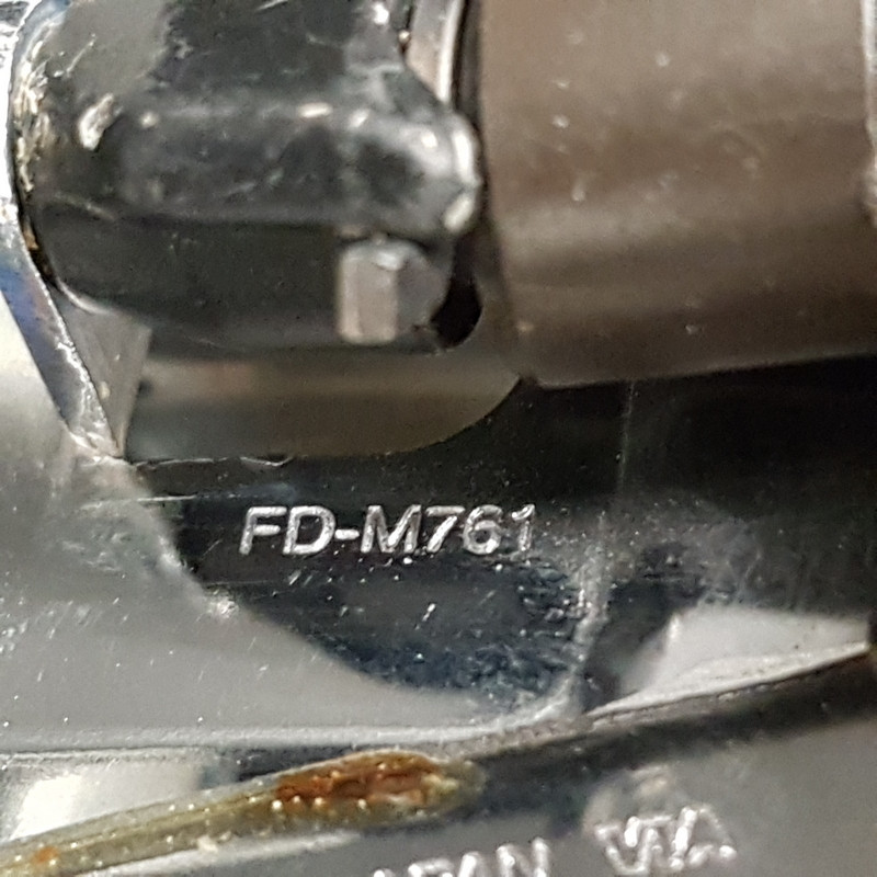 Umwerfer vorne "SHIMANO XT FD-M761" (Ref 1833)