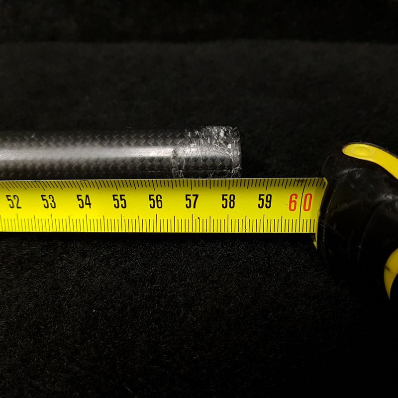 Manillar de carbono para bicicleta de montaña de 585 mm (Ref. 140)