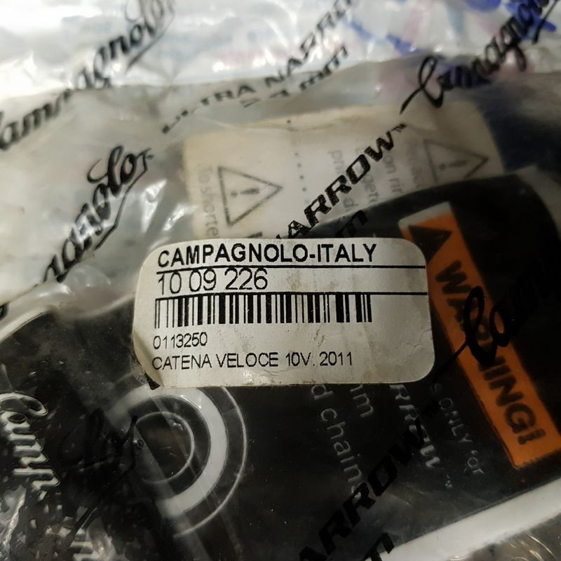 Chaîne "CAMPAGNOLO VELOCE Ultra narrow" 10v (Ref 37)