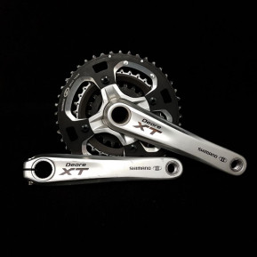 Pédalier "SHIMANO XT M770" 175 mm (Ref 955)