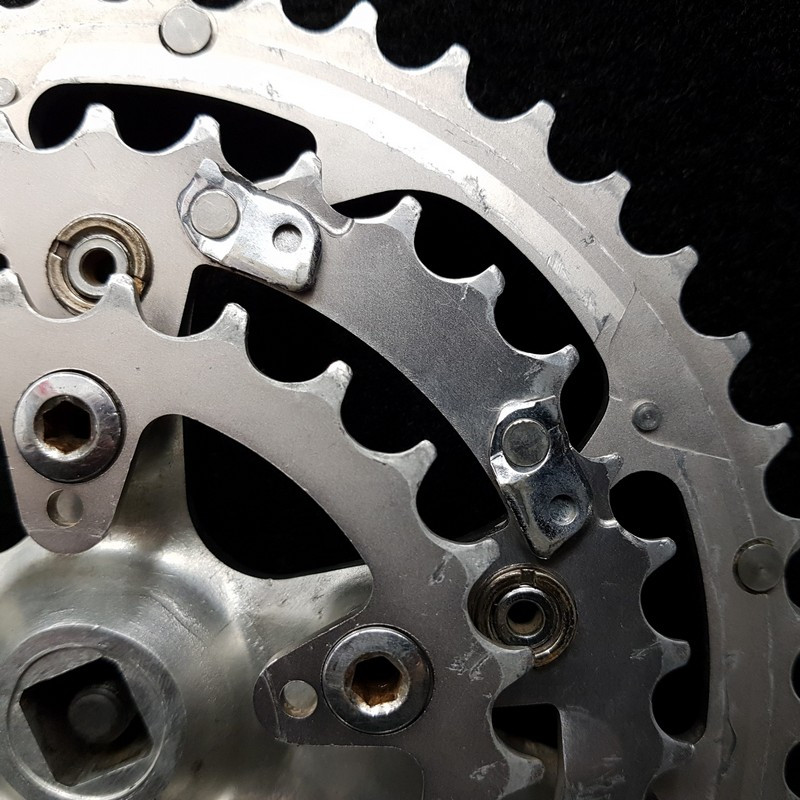 Pédalier VTT "SHIMANO DEORE XT M730" 175 mm (Ref 956)