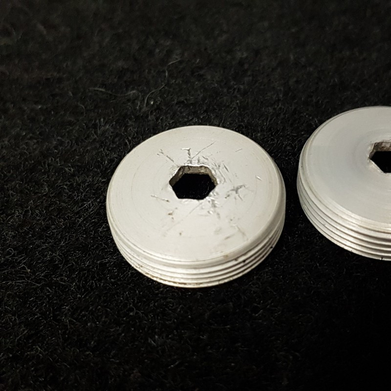 Dust Caps aluminium 22mm (Ref 181)