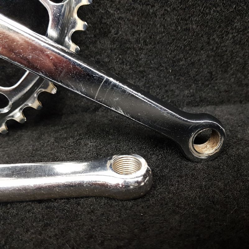 Single-chainring splined crankset, 46d – 170 mm (Ref 961)