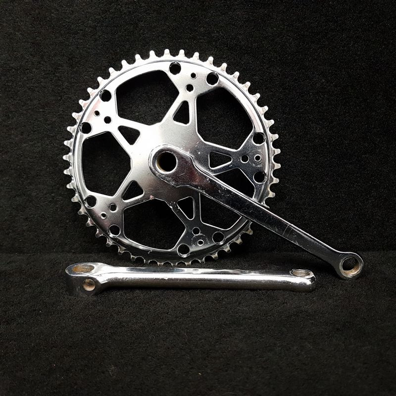 Single-chainring splined crankset, 46d – 170 mm (Ref 961)