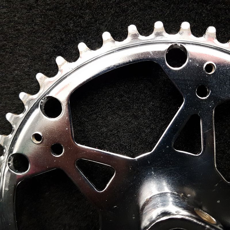 Single-chainring splined crankset, 46d – 170 mm (Ref 961)
