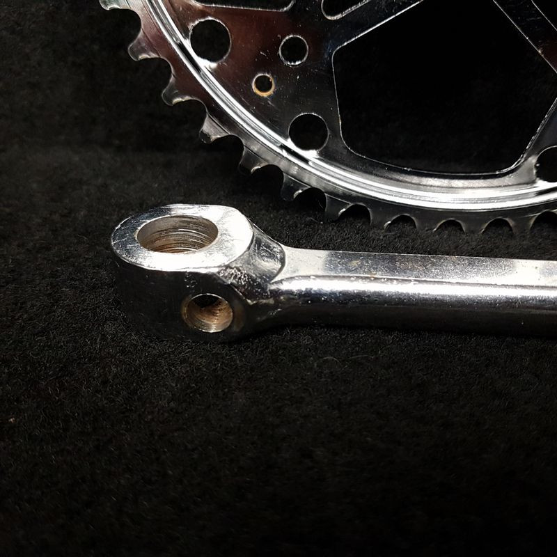 Single-chainring splined crankset, 46d – 170 mm (Ref 961)