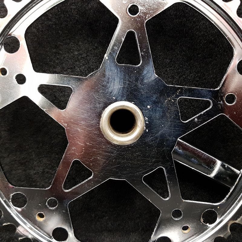 Single-chainring splined crankset, 46d – 170 mm (Ref 961)