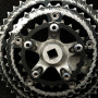 "SHIMANO DEORE LX M-550" MTB crankset, 175 mm (Ref 964)