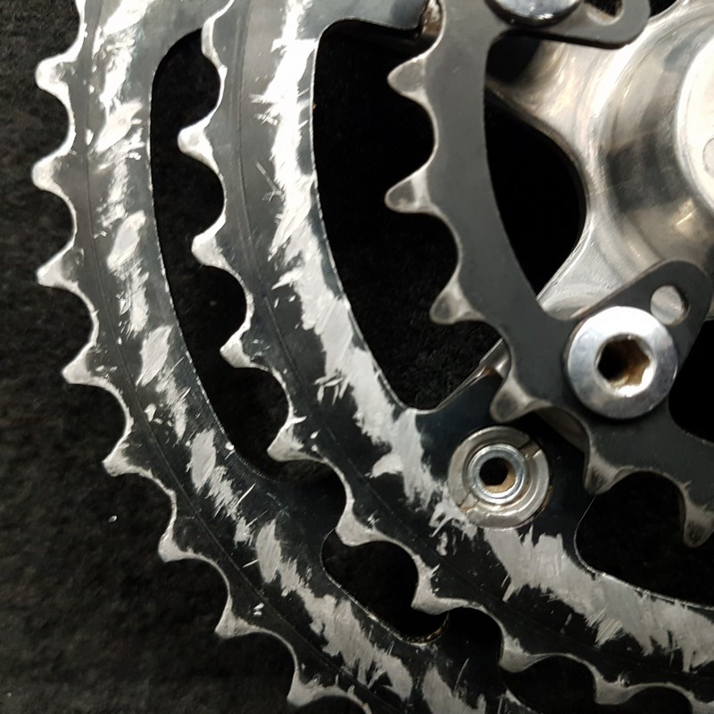 "SHIMANO DEORE LX M-550" MTB crankset, 175 mm (Ref 964)