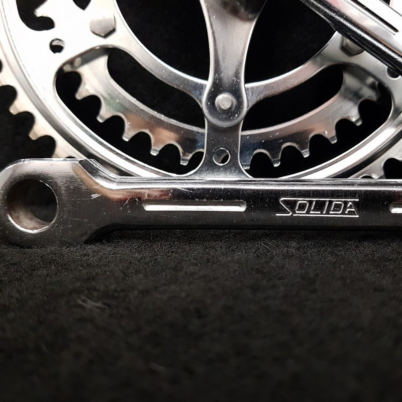 "SOLIDA" 170 mm splined crankset (Ref 963)
