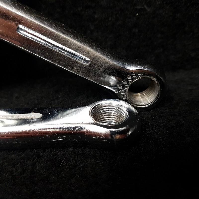 "SOLIDA" 170 mm splined crankset (Ref 965)