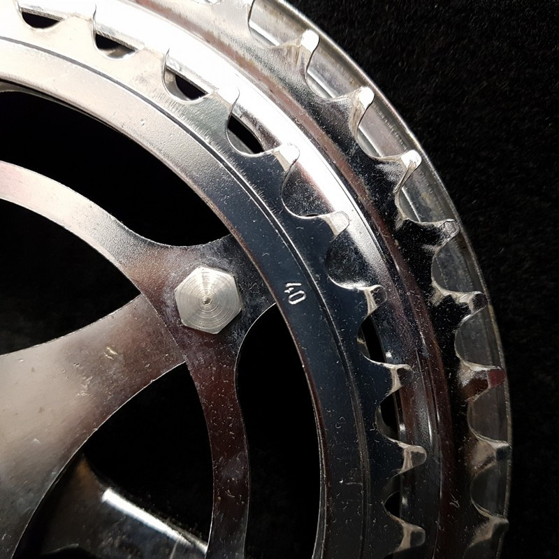 "SOLIDA" 170 mm splined crankset (Ref 965)