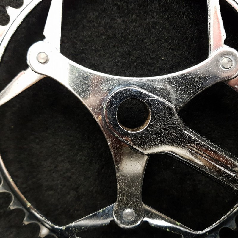 "SOLIDA" single-chainring splined crankset, 170 mm (Ref 967)