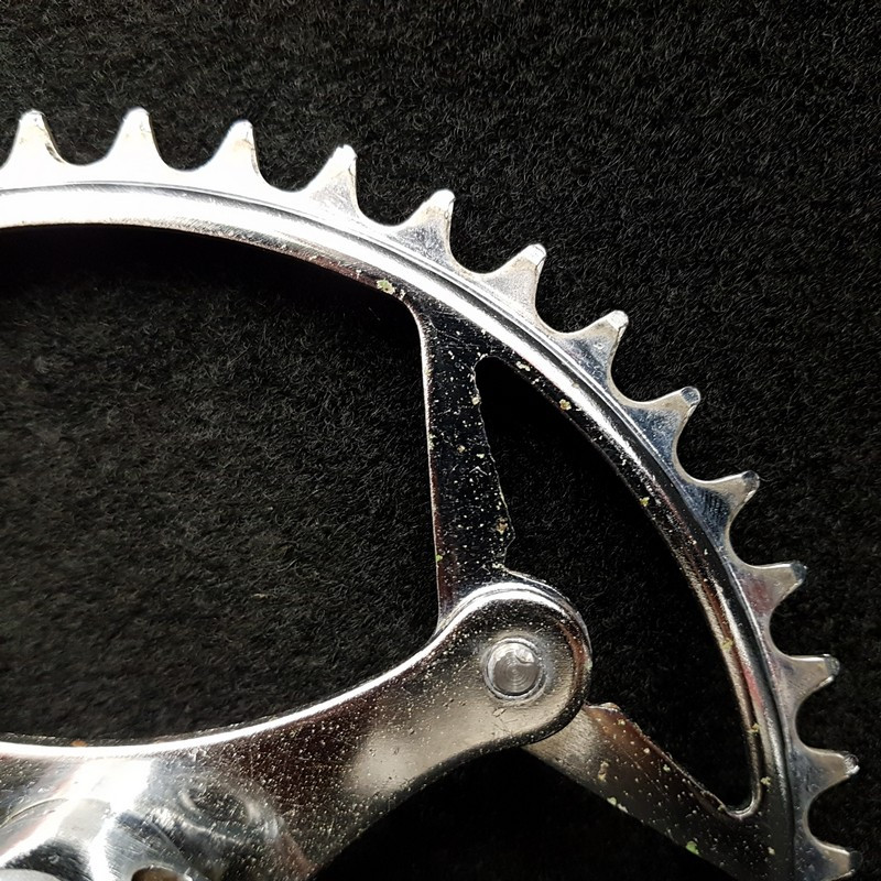 "SOLIDA" single-chainring splined crankset, 170 mm (Ref 967)